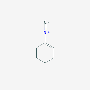 molecular formula C7H9N B074982 1-Isocyanocyclohexene CAS No. 1121-57-9
