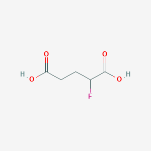 molecular formula C5H7FO4 B074996 2-Fluoroglutaric acid CAS No. 1578-67-2