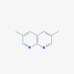 molecular formula C10H10N2 B074999 3,6-Dimethyl-1,8-naphthyridine CAS No. 1199-13-9