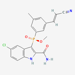 molecular formula C20H17ClN3O3P B7500013 IDX899 