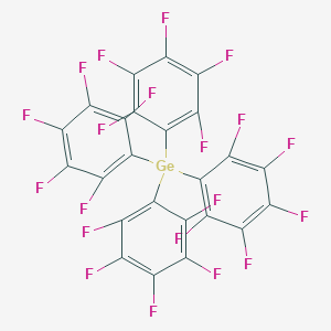 molecular formula C24F20Ge B075002 四(五氟苯基)锗 CAS No. 1452-12-6