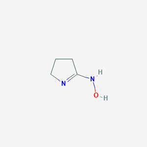 molecular formula C4H8N2O B075005 2-Pyrrolidone oxime CAS No. 1120-81-6