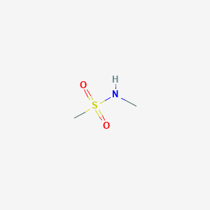 molecular formula C2H7NO2S B075009 N-甲基甲磺酰胺 CAS No. 1184-85-6