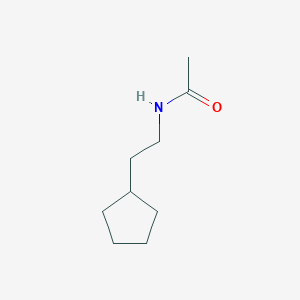 molecular formula C9H17NO B7502049 N-(2-cyclopentylethyl)acetamide 