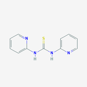 molecular formula C11H10N4S B075028 Di-2-pyridylthiourea CAS No. 1212-30-2