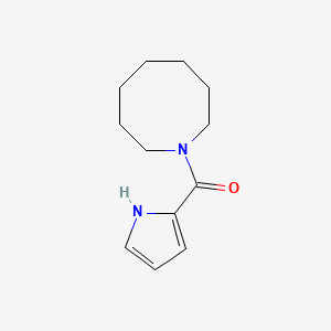 molecular formula C12H18N2O B7503642 azocan-1-yl(1H-pyrrol-2-yl)methanone 