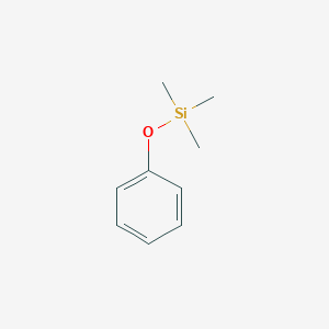molecular formula C9H14OSi B075037 三甲基(苯氧基)硅烷 CAS No. 1529-17-5