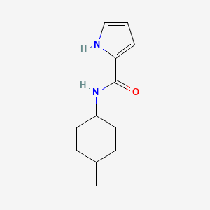 molecular formula C12H18N2O B7503714 N-(4-methylcyclohexyl)-1H-pyrrole-2-carboxamide 