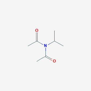 molecular formula C7H13NO2 B075043 N-Acetyl-N-(1-methylethyl)acetamide CAS No. 1563-85-5