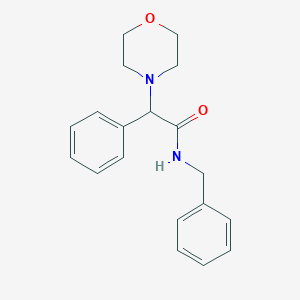 molecular formula C19H22N2O2 B7504440 N-Benzyl-2-morpholino-2-phenylacetamide 