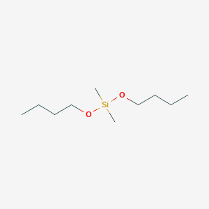 molecular formula C10H24O2Si B075045 Dibutoxy(dimethyl)silane CAS No. 1591-02-2