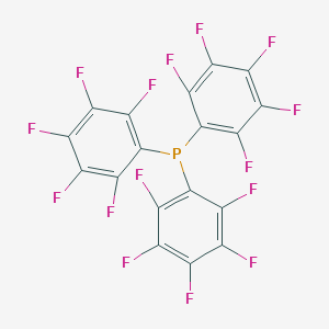 molecular formula C18F15P B075049 三(五氟苯基)膦 CAS No. 1259-35-4