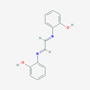 molecular formula C14H12N2O2 B075053 Phenol, 2,2'-(1,2-ethanediylidenedinitrilo)bis- CAS No. 1149-16-2