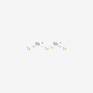 molecular formula SbTe B075057 Antimony(III) telluride CAS No. 1327-50-0
