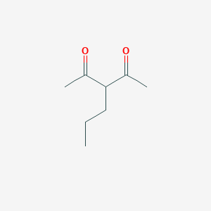 molecular formula C8H14O2 B075061 3-丙基戊二酮 CAS No. 1540-35-8