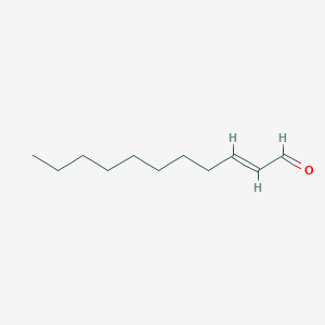 molecular formula C11H20O B075071 2-Undecenal CAS No. 1337-83-3