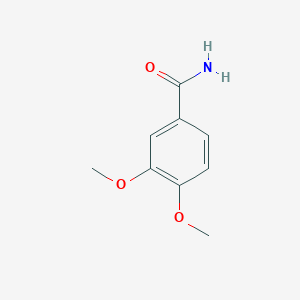 molecular formula C9H11NO3 B075079 3,4-二甲氧基苯甲酰胺 CAS No. 1521-41-1