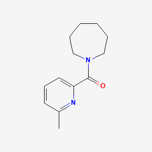 molecular formula C13H18N2O B7508574 Azepan-1-yl-(6-methylpyridin-2-yl)methanone 