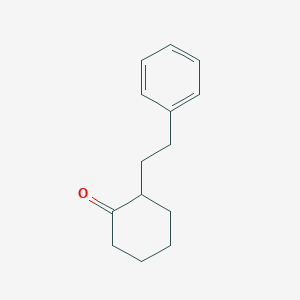 molecular formula C14H18O B075089 2-Phenethyl-cyclohexanone CAS No. 1138-44-9