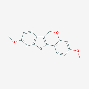molecular formula C17H14O4 B075097 Anhydrovariabilin CAS No. 1433-08-5