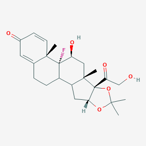 molecular formula C24H31FO6 B000751 Triamcinolone acetonide CAS No. 76-25-5