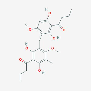 molecular formula C24H30O8 B075100 Phloraspidinol CAS No. 1509-10-0