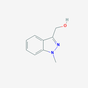 molecular formula C9H10N2O B075118 (1-methyl-1H-indazol-3-yl)methanol CAS No. 1578-96-7