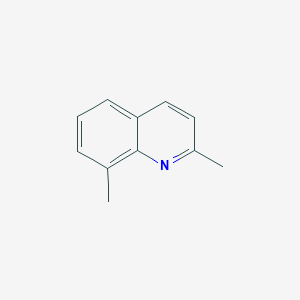 molecular formula C11H11N B075129 2,8-Dimethylquinoline CAS No. 1463-17-8