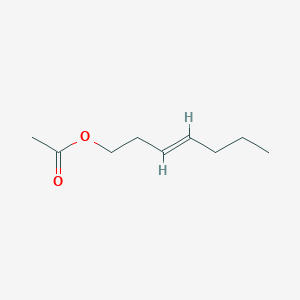 molecular formula C9H16O2 B075153 (E)-Hept-3-enyl acetate CAS No. 1576-77-8