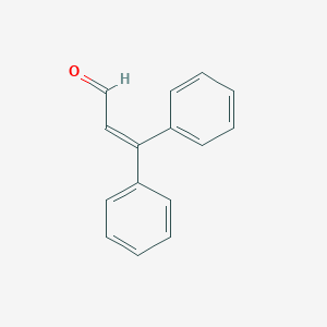 molecular formula C15H12O B075156 3,3-Diphenylacrylaldehyde CAS No. 1210-39-5