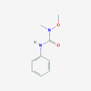 molecular formula C9H12N2O2 B075162 1-甲氧基-1-甲基-3-苯基脲 CAS No. 1576-17-6