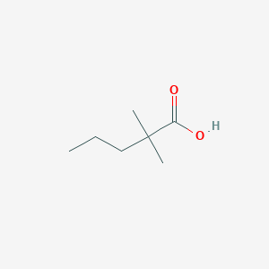 molecular formula C7H14O2 B075166 2,2-Dimethylpentanoic acid CAS No. 1185-39-3