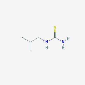 molecular formula C5H12N2S B075167 Isobutylthiourea CAS No. 1516-33-2