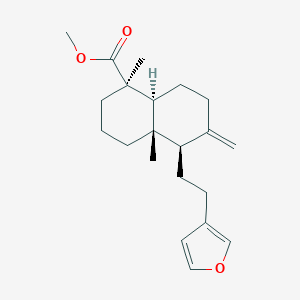 molecular formula C21H30O3 B075179 Daniellic acid methyl CAS No. 1238-98-8