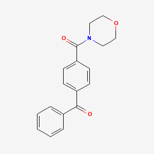 molecular formula C18H17NO3 B7518219 Cambridge id 5932957 