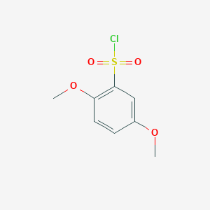 molecular formula C8H9ClO4S B075189 2,5-Dimethoxybenzenesulfonyl chloride CAS No. 1483-28-9