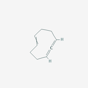 molecular formula C9H12 B075190 Cyclonona-1,2,6-triene CAS No. 1502-42-7