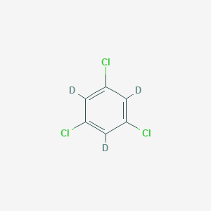 molecular formula C6H3Cl3 B075193 1,3,5-Trichlorobenzene-d3 CAS No. 1198-60-3
