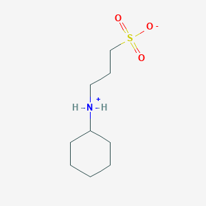 molecular formula C9H19NO3S B075204 3-Cyclohexyl-1-propylsulfonic acid CAS No. 1135-40-6