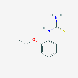 molecular formula C9H12N2OS B075213 1-(2-Ethoxyphenyl)-2-thiourea CAS No. 1516-38-7
