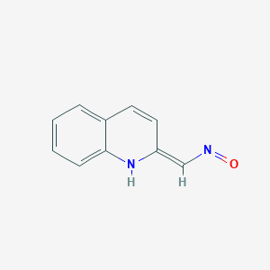 molecular formula C10H8N2O B075219 喹啉-2-甲醛肟 CAS No. 1131-68-6