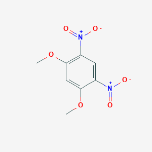 molecular formula C8H8N2O6 B075222 1,5-Dimethoxy-2,4-dinitrobenzene CAS No. 1210-96-4