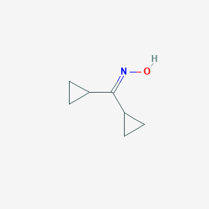 molecular formula C7H11NO B075225 Dicyclopropyl ketoxime CAS No. 1453-52-7