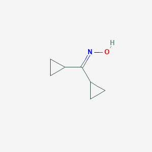 molecular formula C7H11NO B075225 Cyclopropyl ketone, oxime CAS No. 1453-52-7