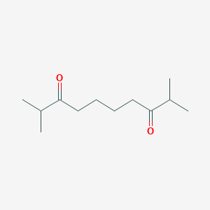 molecular formula C12H22O2 B075228 2,9-Dimethyl-3,8-decanedione CAS No. 1490-37-5