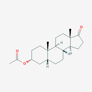 molecular formula C21H32O3 B075239 Etiocholanolone acetate CAS No. 1482-78-6
