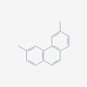 molecular formula C16H14 B075243 3,6-Dimethylphenanthrene CAS No. 1576-67-6