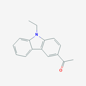 molecular formula C16H15NO B075244 1-(9-乙基-9H-咔唑-3-基)乙酮 CAS No. 1484-04-4