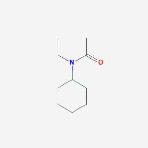 molecular formula C10H19NO B075246 N-Cyclohexyl-N-ethylacetamide CAS No. 1128-34-3