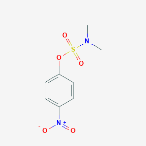molecular formula C8H10N2O5S B075247 p-Nitrophenyl dimethylsulphamate CAS No. 1142-27-4